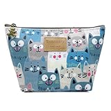 Hunger The Cat Is Watching You Makeup Cosmetic Bag Carry Case, 14 Patterns (P11417020)