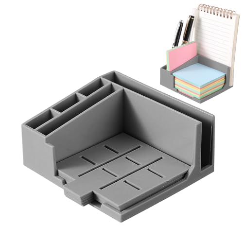 Distributeur de notes autocollantes avec modèle d'organisation pour le bureau