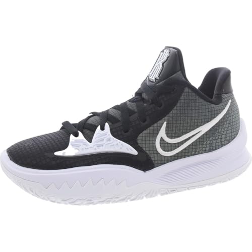 Nike Mens Kyrie 4 Low Basketball Shoe Black/White Size 8(M)/9.5(W)