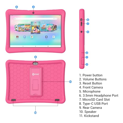 Contixo 10" Android Kids Tablet K102 の商品画像 7