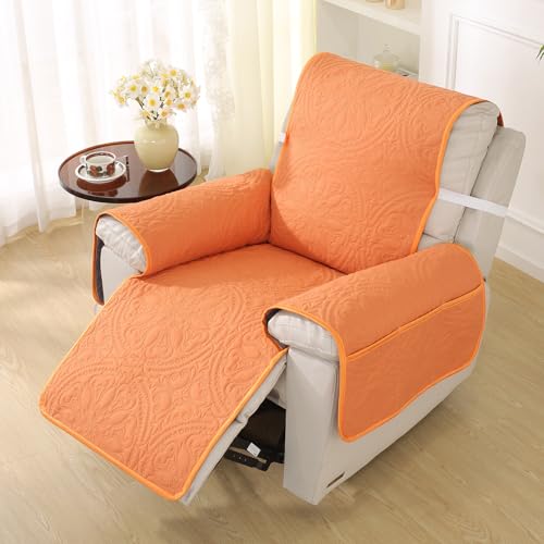 Housse de fauteuil inclinable matelassé et lavable pour un confort durable - 7