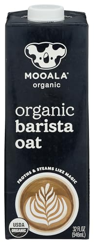 Mooala Barista Oatmilk - Shelf Stable, Oat Based Creamer for Coffee and Matcha, Organic, Non GMO...