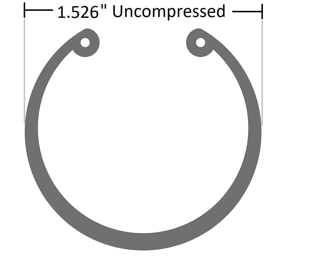 SR 300-137 - 1-3/8'' Internal Snap Ring - Tru-Arc Type 1.526'' Uncompressed (4 Pack)