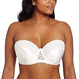 Carnival Women's Full Figure Strapless Lace Bra