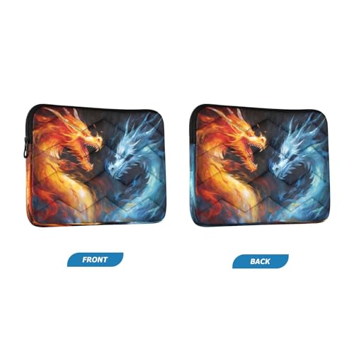 Funda para portátil de 13-14 pulgadas Dragons Fire impermeable miniatura 2