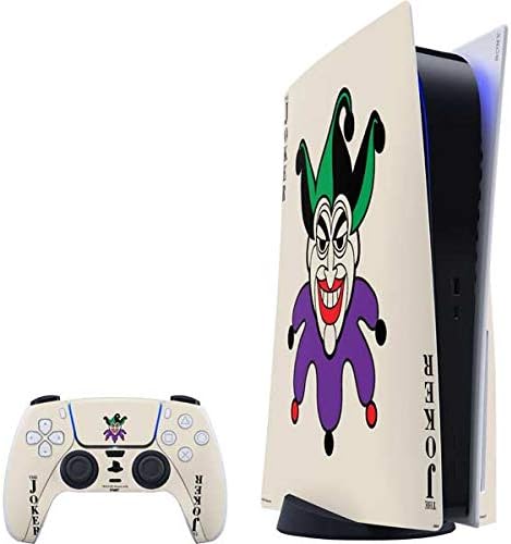 Skinit Decal Gaming Skin Compatible with PS5 Bundle - Officially Licensed DC Comics The Joker Killing Joke Variant Cover Art by Brian Bolland Design