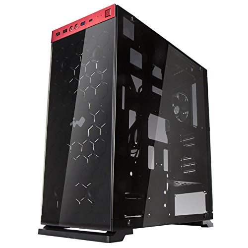 In Win 805 ATX, USB 3,1, tipo C, In alluminio, colore: rosso