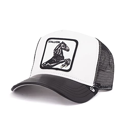 Goorin Bros Stallion in Pelle Bianco e Nero