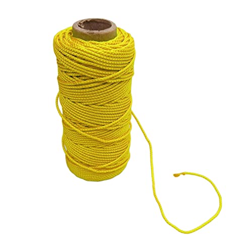 FytStycale Replacement Line for Scuba Diving Reel, Polyester Rope for Dive Marker, 46m