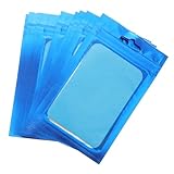 SKISUNO Gesichtslöschtücher Ölabsorbierend 10 Beutel in Blau Saugfähige Papierblätter für Fettige Haut und Make Up Schutz für Männer und Frauen