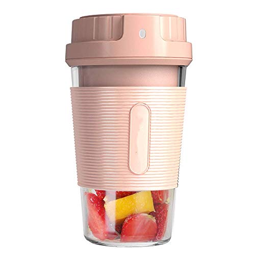 Licuadora portátil, mini licuadora personal, licuadora pequeña, licuadora de frutas, licuadora, hogar, oficina de viaje al aire libre, recargable