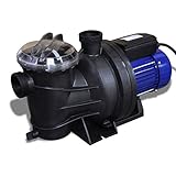  Festnight Pompe de Filtration Electrique Epurateur Eau Pompe pour Piscine, Bassin de Jardin ou Spa 1200W Bleu