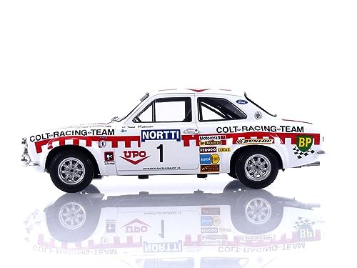 IXO 1/18 - F-ORD Escort MK I RS 1600-1000 Lakes Rally 1974 miniatura 2