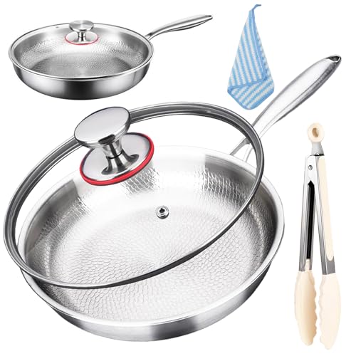 Genérico Titaniox Sarten,Sarten De Titanio Puro Antiadherente Sin Recubrimientos, Ultraduradero, Resistente A Rayones E Incluye Un Clip De Silicona De Regalo,26/28/30cm (26cm) Genérico Titaniox Sarten,Sarten De Titanio Puro Antiadherente Sin Recubrimientos, Ultraduradero, Resistente A Rayones E Incluye Un Clip De Silicona De Regalo,26/28/30cm (26cm)