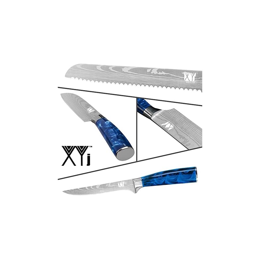 XYJ-Kitchen-Knife-Block-Sets-7pcs-Stainless-Steel-Chef-Knife-Canvas-Knife-Bag-Drawer-Knife-Holders-Cooking-Knife-For-Meat-Fish-Vegetable-Cutting-Blue XYJ Kitchen Knife Block Sets 7pcs Stainless Steel Chef Knife Canvas Knife Bag Drawer Knife Holders Cooking Knife For Meat Fish Vegetable Cutting (Blue)