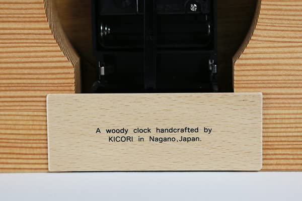 Amazon.co.jp: 「キコリの時計」 木の振子時計 【くじらの時計