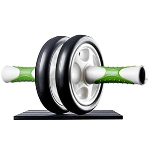 Ultrasport Bauchtrainer AB Roller, AB Trainer inkl. Kniematte, Bauchtraining für Männer und Frauen Bauchmuskelroller mit Multifunktion, auch für Senioren, platzsparend klappbarer Muskeltrainer