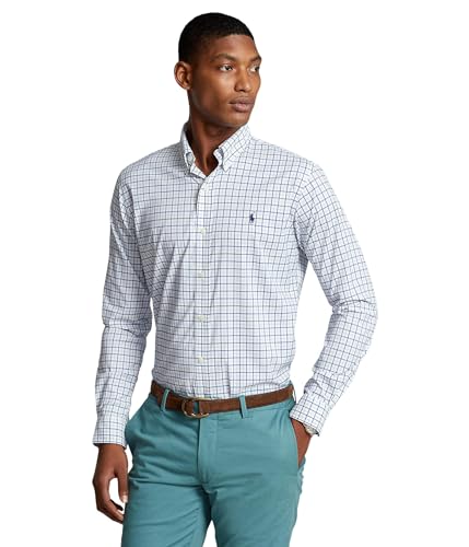 Image of POLO RALPH LAUREN Classic Fit Plaid Performance Shirt
