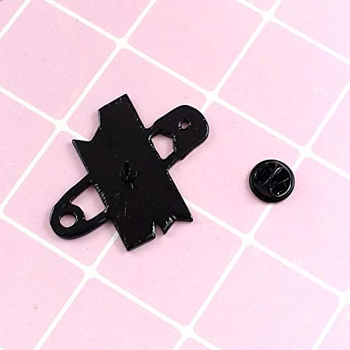 ROSTIVO Enamel Pins for Backpacks Aesthetic Pin for Men and Women You are Safe with Me Pin - Image 3