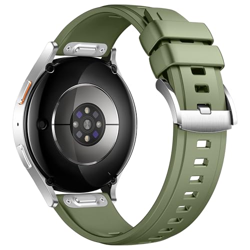 20mm �����N���b�N�����o���h Samsung Galaxy Watch 7/6/5/4/FE (40mm/44mm)�AGalaxy Watch 5 Pro 45mm�AGalaxy Watch 6/4 Classic�Ή� �V���R���������p���X�g�o���h �j