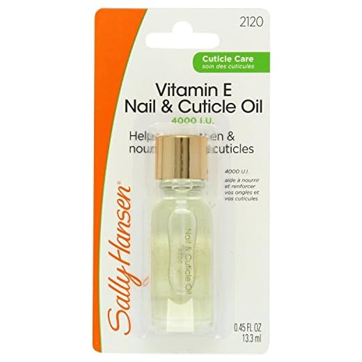 Sally Hansen Vitamin-E Nail & Cuticle Oil (3 Pack)