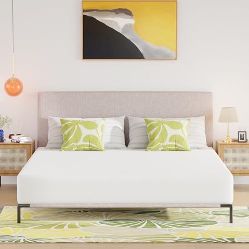 Image of PayLessHere | 10 Inch Cal King Mattress | Medium Firm Base Foam Mattress