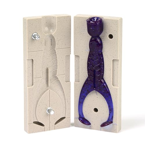 Soft Plastiс Mold Lure Making Injection Molds Fishing Lures Kalin's Sizmic Toad 4'' DIY