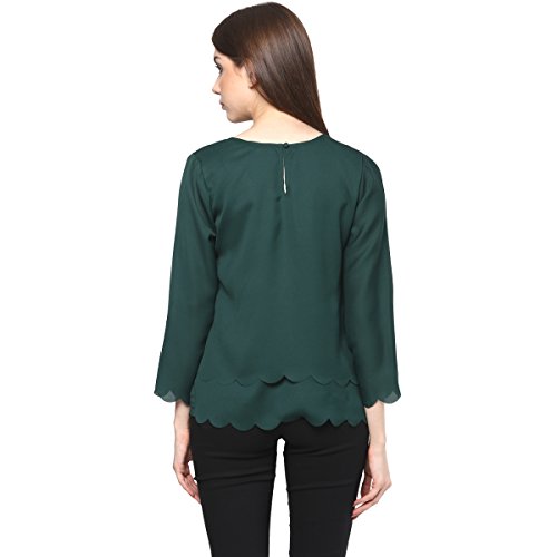 Image of RARE Women Maroon Georgette Top (EP1058A)