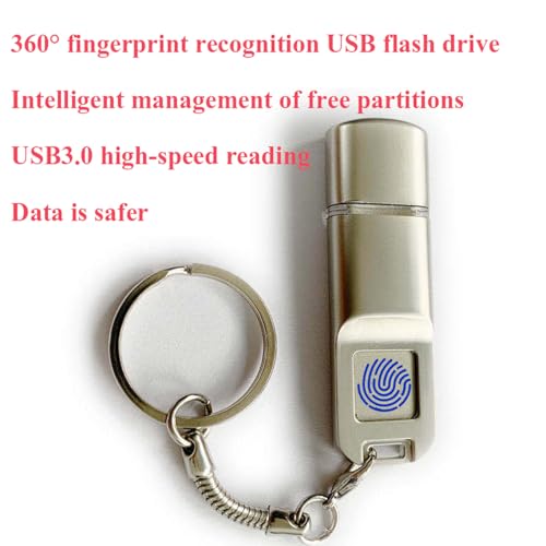 Clé USB sécurisée empreinte digitale 64Go pour protéger vos données sur PC et téléphone Android - 4