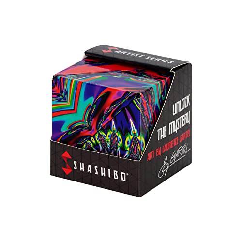 Shashibo Cube Anti Stress – Infinity Cube galardonado y Patentado con 36 Imanes de Tierras Raras – Cubo Infinito 3D Extraordinario – Se transforma en más de 100 Formas (Caos)