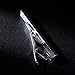 2 Pcs/Set Tie Clip Men Ties Carbon Fiber Exquisite Classic Fashion Jewelry Charms Businessman Necktie Fitting Pins Clasp Shirt High End Accessories