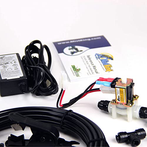Image of MistKing - Ultimate Misting System, 5th Gen | Used by Zoos, Institutions & Hobbyists | Expandable to 20 Nozzles | Extremely Fine Mist | 50 Micron Droplets | Upgraded Timer & Components |