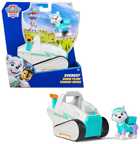 Paw Patrol - Pat Patrouille - Véhicule Figurine Everest - Voiture Figurine À Collectionner - Everest Pat Patrouille Véhicule - Plastique Recyclé - Voiture Enfant - Jouet Enfant 3 Ans Et +