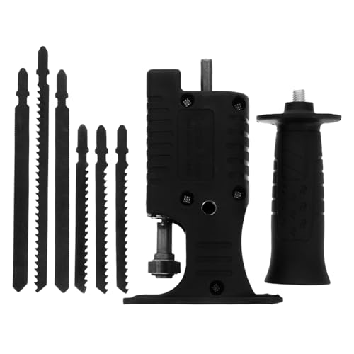 NUOLUX 電動ドリル変換往復鋸キット 高効率ポータブル切断ツール 種歯密鋸刃付き 木工作業用 設計