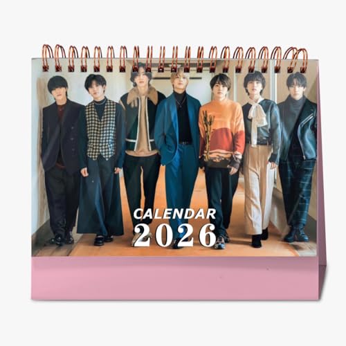 卓上カレンダー なにわノ男子 なにわノだんし なにふぁむ 卓上 2026年 カレンダー 【2026年9月〜2026年12月】なにふぁむ 道枝駿佑 大橋和也