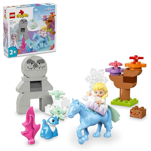 Image of LEGO DUPLO | Disney Elsa & Bruni in The Enchanted Forest Set 10418