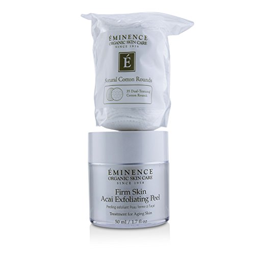 Eminence Firm Skin Acai Exfoliating Peel For Unisex 2 Pc 1.7oz Peel Solution, 35Pc Dual - Texture Cotton, Brown, 2 count (Pack of 1) - Image 2