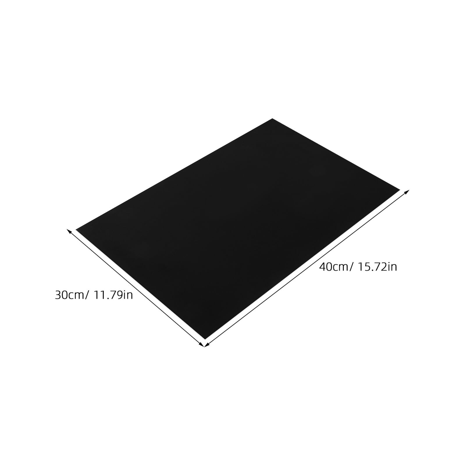 5 Pezzi Pellicola Protettiva per Notebook Nero in Pvc, Anti-olio e Facile da Pulire, per Uso Quotidiano e Casa