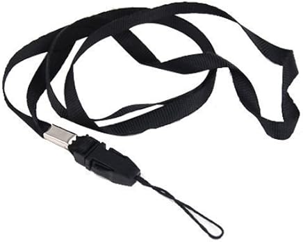 Accessotech 10 x Negro Cordel Correa Cuello Para ID Pase Cart?n Insignia Sujeci?n Para M?vil C?mara Accessotech 10 x Negro Cordel Correa Cuello Para ID Pase Cart?n Insignia Sujeci?n Para M?vil C?mara