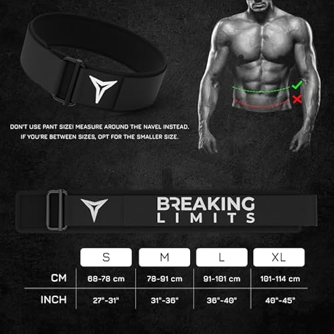Breaking Limits Pink Lifting Belt - Weight Lifting Belt Women & Men - Squat Belt for Gym, Workout, Weightlifting, Powerlifting, Deadlifts - Cinturones para Hombre Gym - Woman Lifting Belts