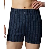 [ブロス バイ ワコールメン] トランクス (前開き) GT7802 メンズ ブルー 日本 L (日本サイズL相当)