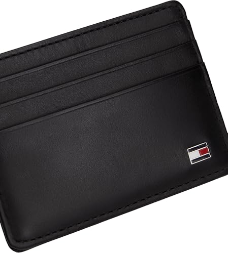 Tommy Hilfiger Portafoglio Uomo Eton in Pelle, Nero (Black), Taglia Unica - 3