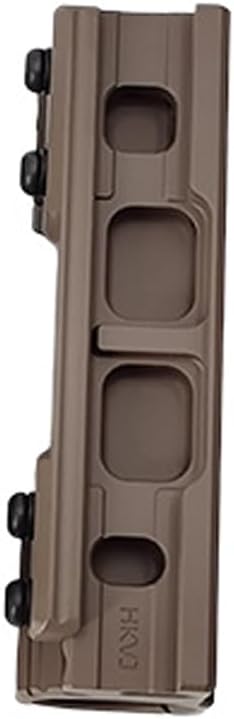 34mm One-Piece Cantilever Scope Mount，Tactical 1.54" Center Height Dual Scope Ring Riflescope Optic Mount Base，Aerospace Precision Machined，Fits 20mm Picatinny & Weaver Rails，Tan
