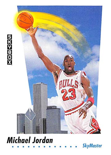 1991-92 SkyBox 583 MICHAEL JORDAN Skymaster Chicago Bulls Basketball Trading Card