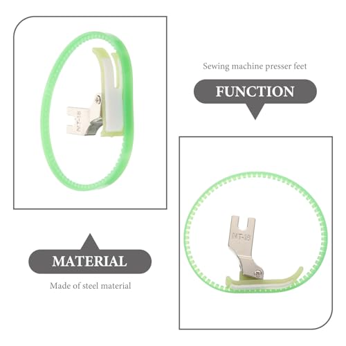 Juego de 4 Pies para Máquinas de Coser de Acero miniatura 2