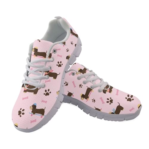 SYtrade Running Shoes for Women Novelty Casual Canvas Sneakers White Sole4