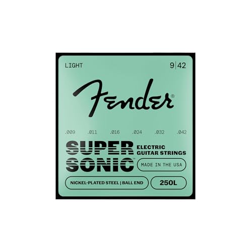 Fender Super 250 Electric Guitar Strings, Nickel...