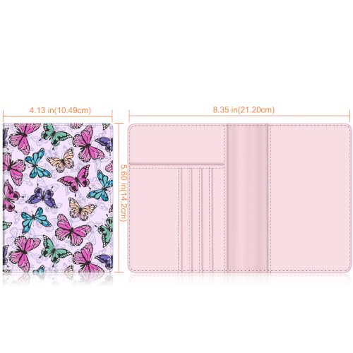 Image of FINTIE Passport Holder, Slim Travel Wallet RFID Blocking Card Case Cover | Passport Cover Protector Essentials with Credit Card Slots, For Women /Men