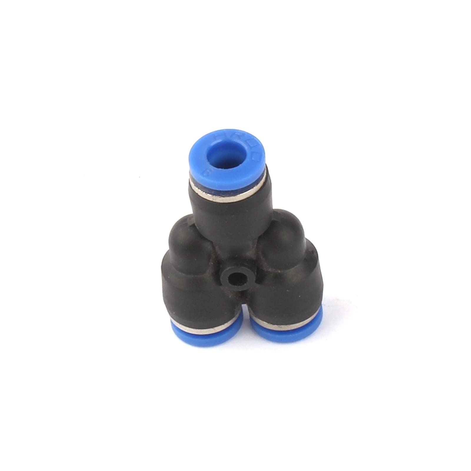 Irrigation Greenhouse Micro Gepp 36 Connecteurs Y 6mm / 8mm T-shirt en plastique de tuyau d'atomisation, utilisé for le jardinage de tuyau d'irrigation de jardinage Connecteur pneumatique