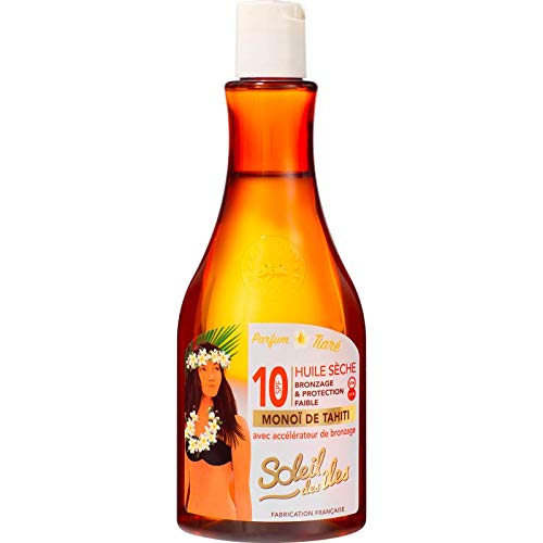 Soleil des îles - Huile sèche au monoï de Tahiti SPF 10 - 150 ml